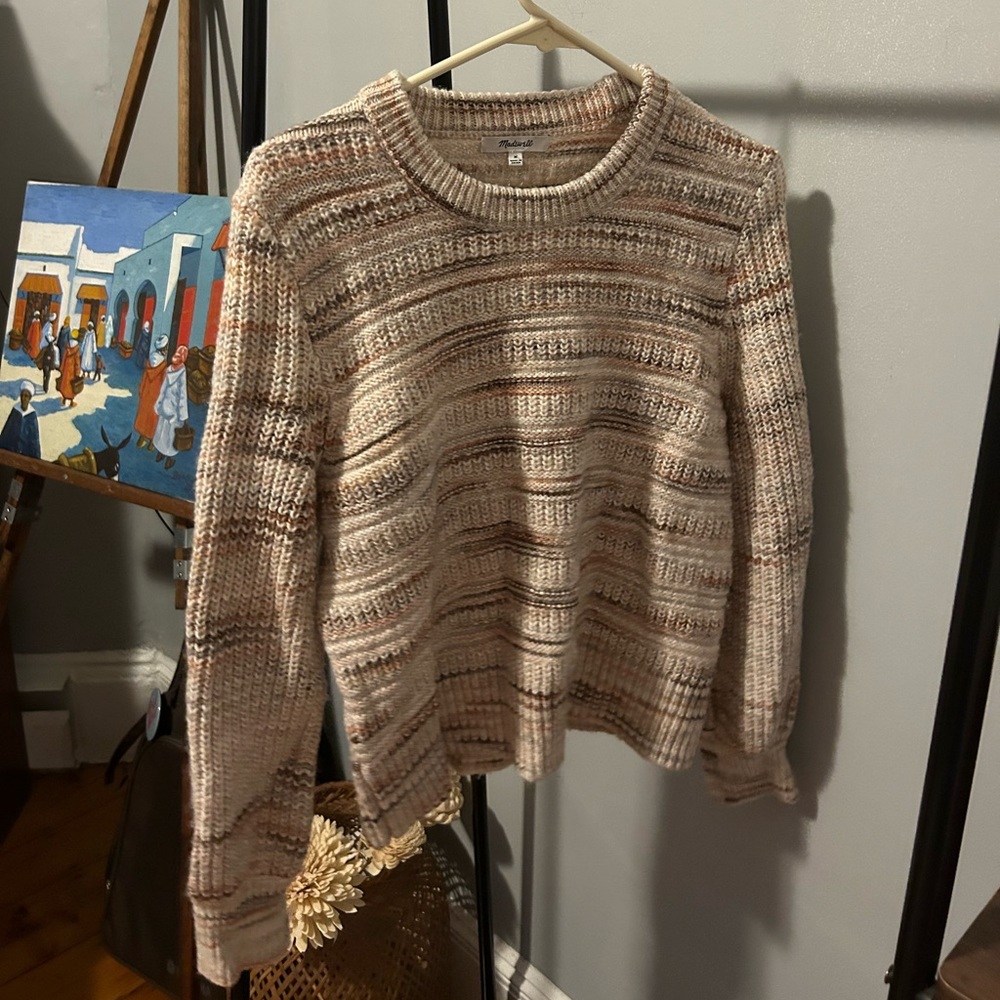 Madewell striped sweater